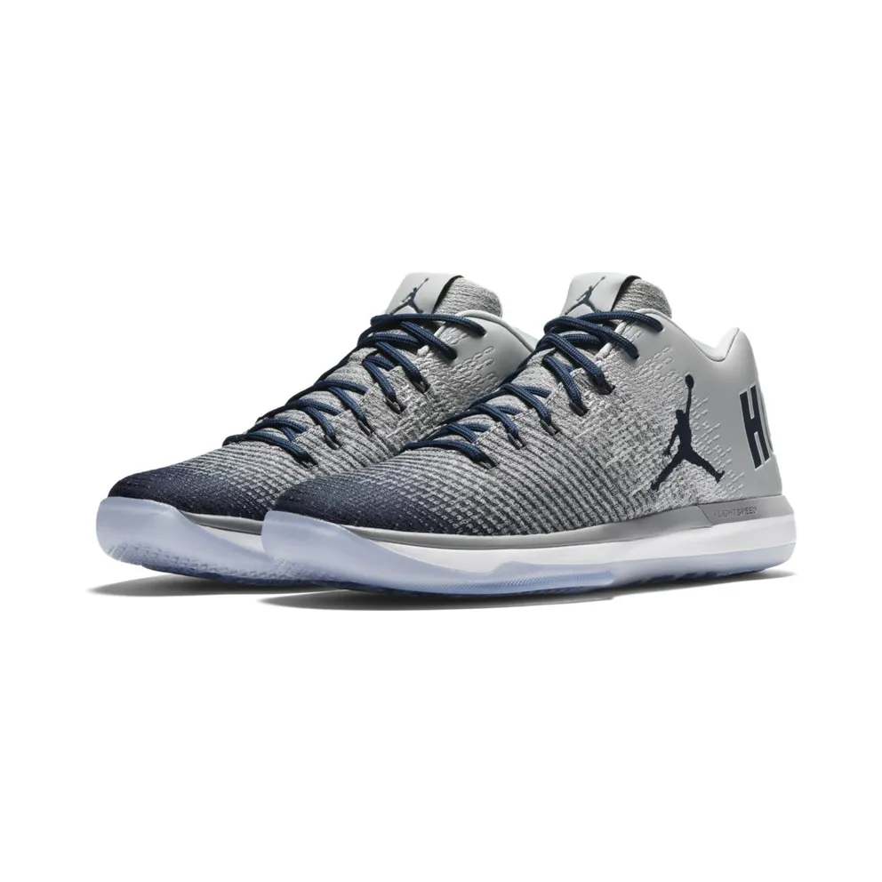 Jordan XXX1 Low Georgetown Wolf Grey/College Navy-White (897564-007)