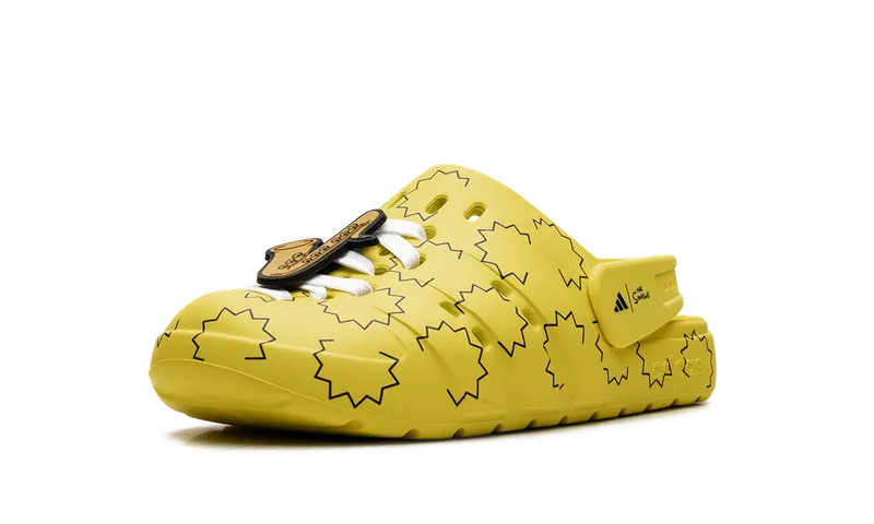 Adidas Adilette Clog “The Simpsons Yellow Black” (HQ2580)