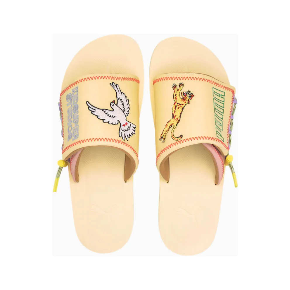 Puma Wilo Slide KidSuper Studios Mellow Yellow/Peach Beige (373543-01)