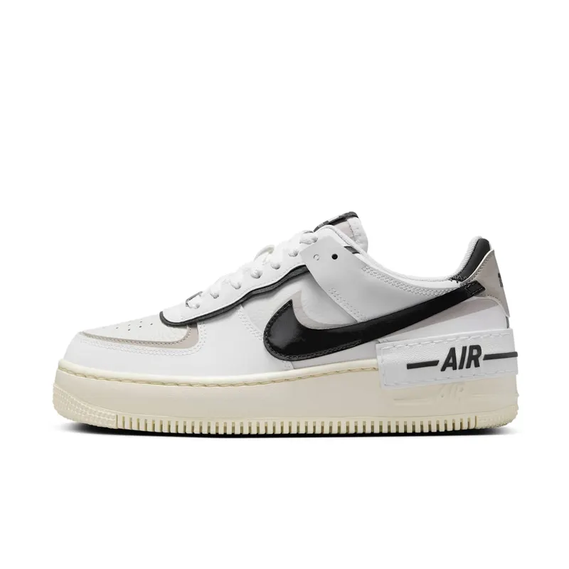 Nike Air Force 1 Low Shadow White College Grey Platinum Tint Off Noir (DZ1847-110)