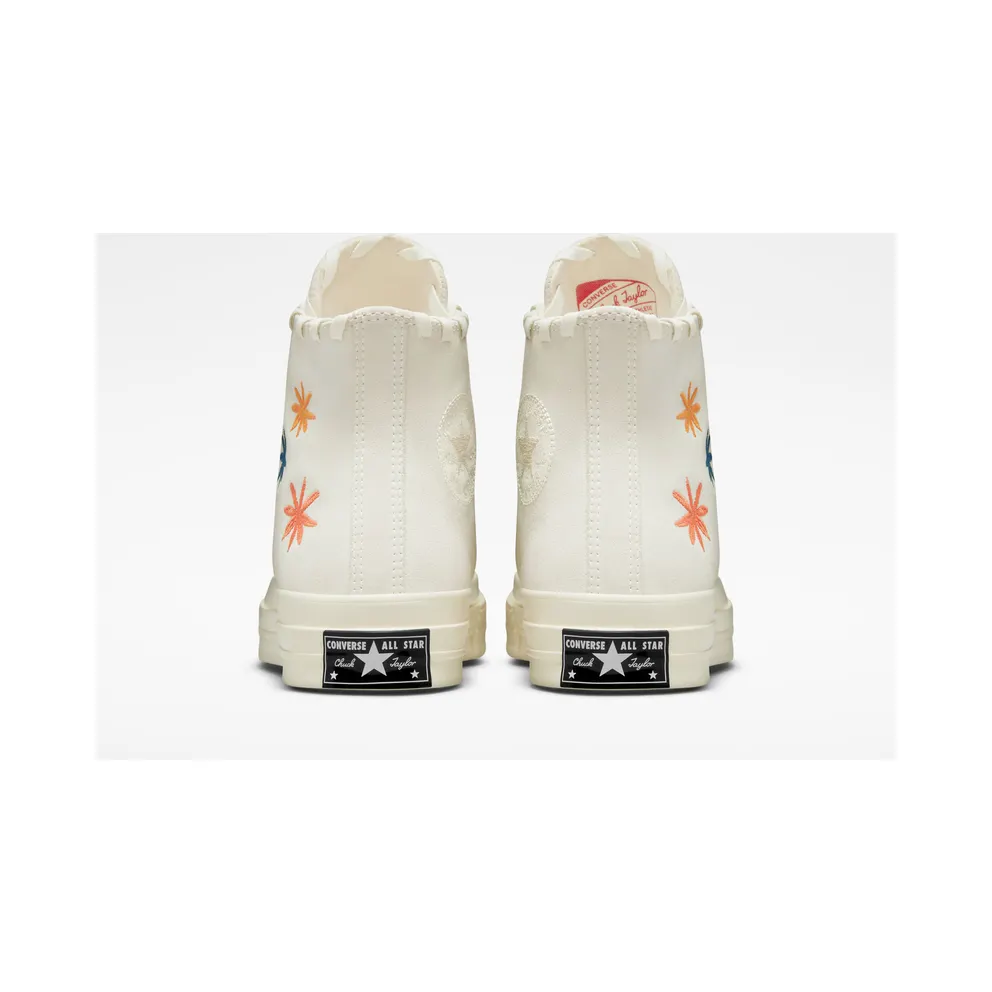 Converse Chuck 70 Embroidered Florals Egret/natural Ivory