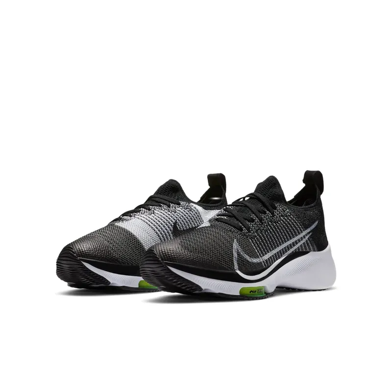 Nike Air Zoom Tempo Next% Black White (GS) Black/Volt-White (CJ2102-001)
