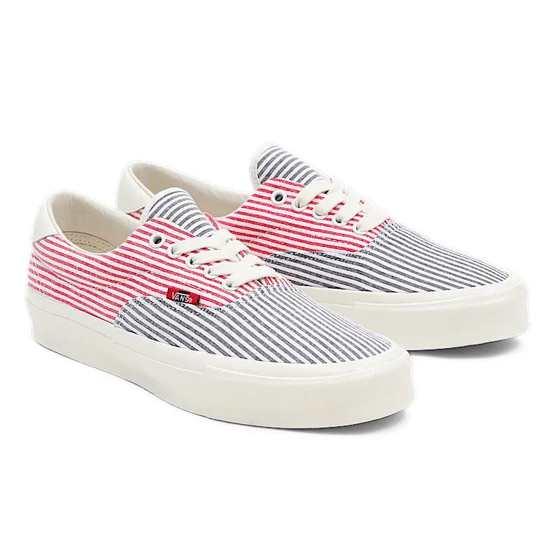 Vans Vault OG Style 45 LX Maritime Nautical Stripes Black Goji Berry (VN0A4UVGAR7)