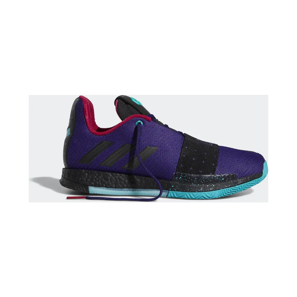 adidas Harden Vol. 3 Drew League College Purple/Black/Hi-Res Aqua (B42005)