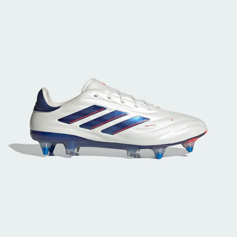 adidas Copa Pure 2 Elite SG Cloud White Lucid Blue Solar Red (IG8694)