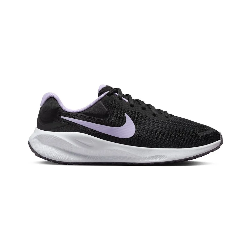 Nike Revolution 7 Black White Daybreak Lilac Bloom (FB2208-009)
