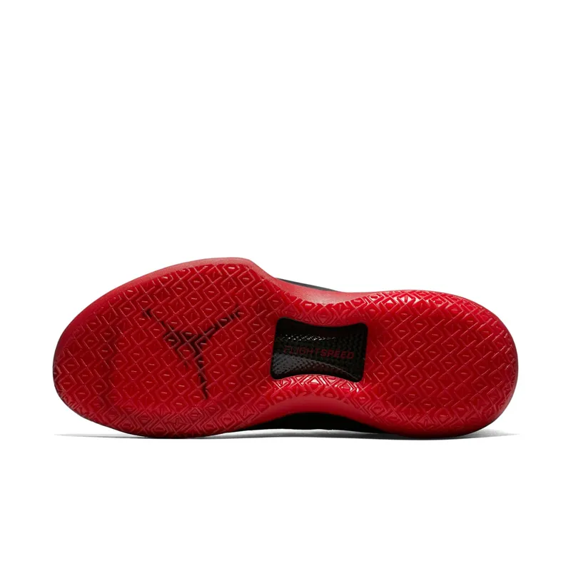 Jordan XXXII Low Last Shot Black/Gym Red-Tour Yellow (AA1256-003)