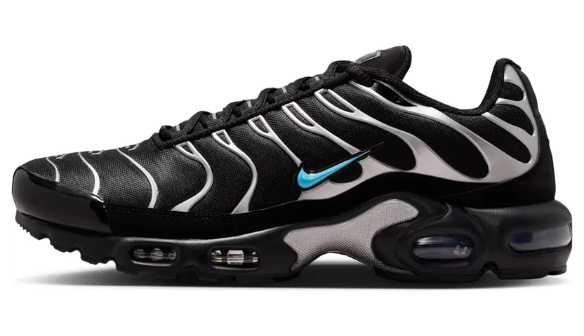 Nike Air Max Plus Premium Black Chrome Gamma Blue: TN-liefde