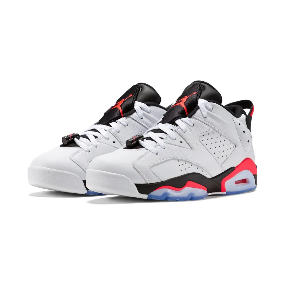 Air Jordan Nike AJ 6 VI Retro Low Infrared White (304401-123)