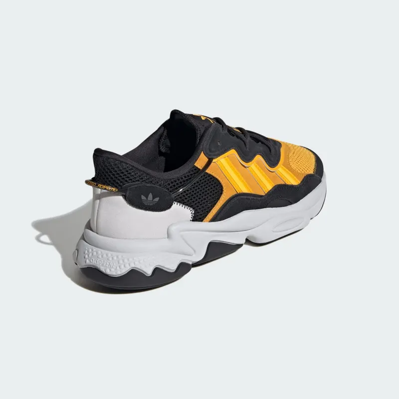 adidas Ozweego Core Black Grey Crew Yellow (IF5847)