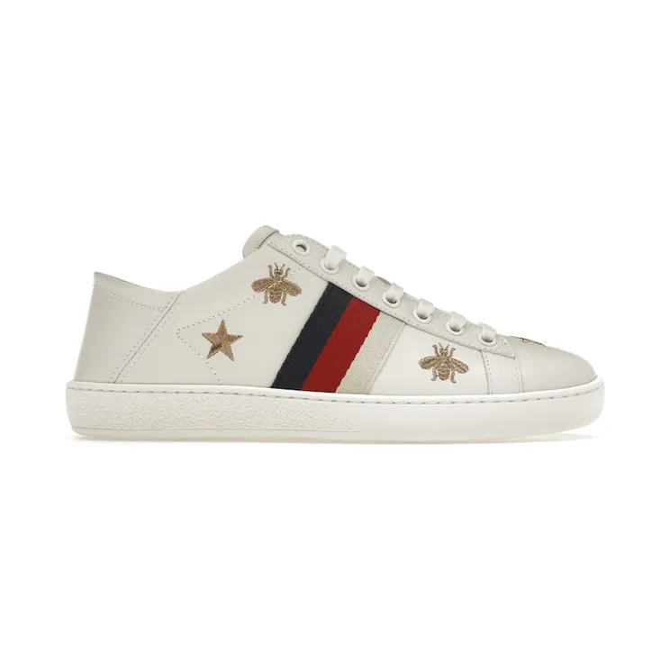 Gucci Ace Bees and Stars (W) (498205 AXWQ0 9098)