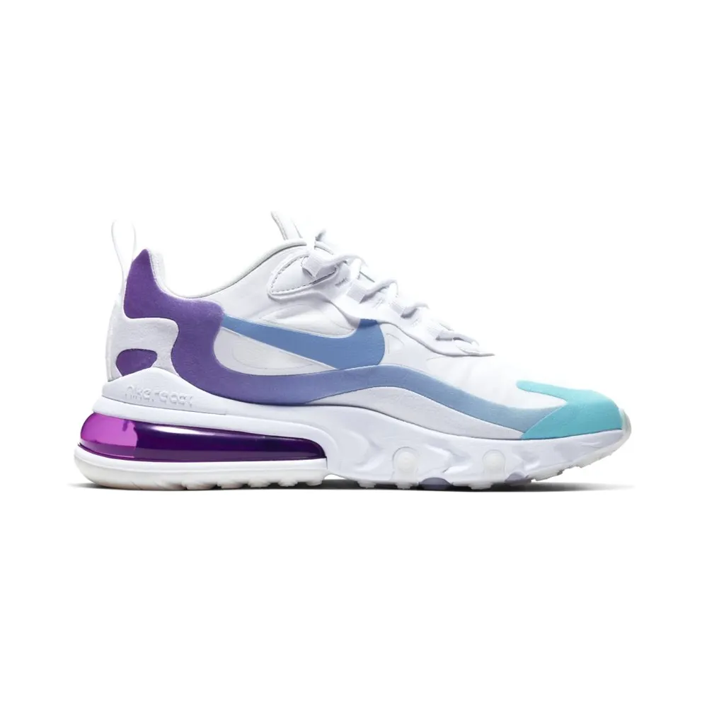 Nike Air Max 270 React Gradient Shift (W) White/Blue-Purple (AT6174-102)