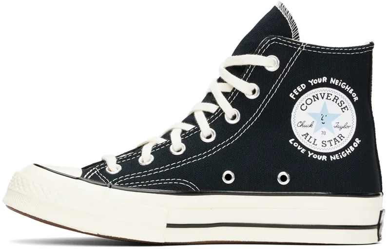 Sky High Farm Workwear Black Converse Edition Chuck 70 High-Top Sneakers (SHF Chuck 70)