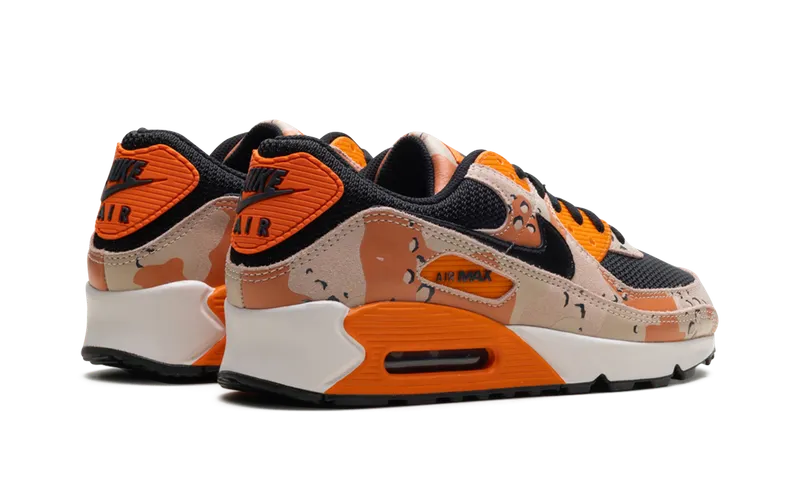 Nike Air Max 90 Premium “Bio Beige / Safety Orange / Phantom / Black” (IF1721-201)