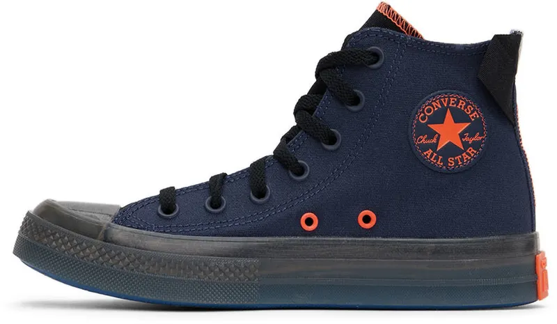 Converse Chuck Taylor All Star CX Rekbaar Canvas Midnight Navy/Black/wild Mango (172808C)