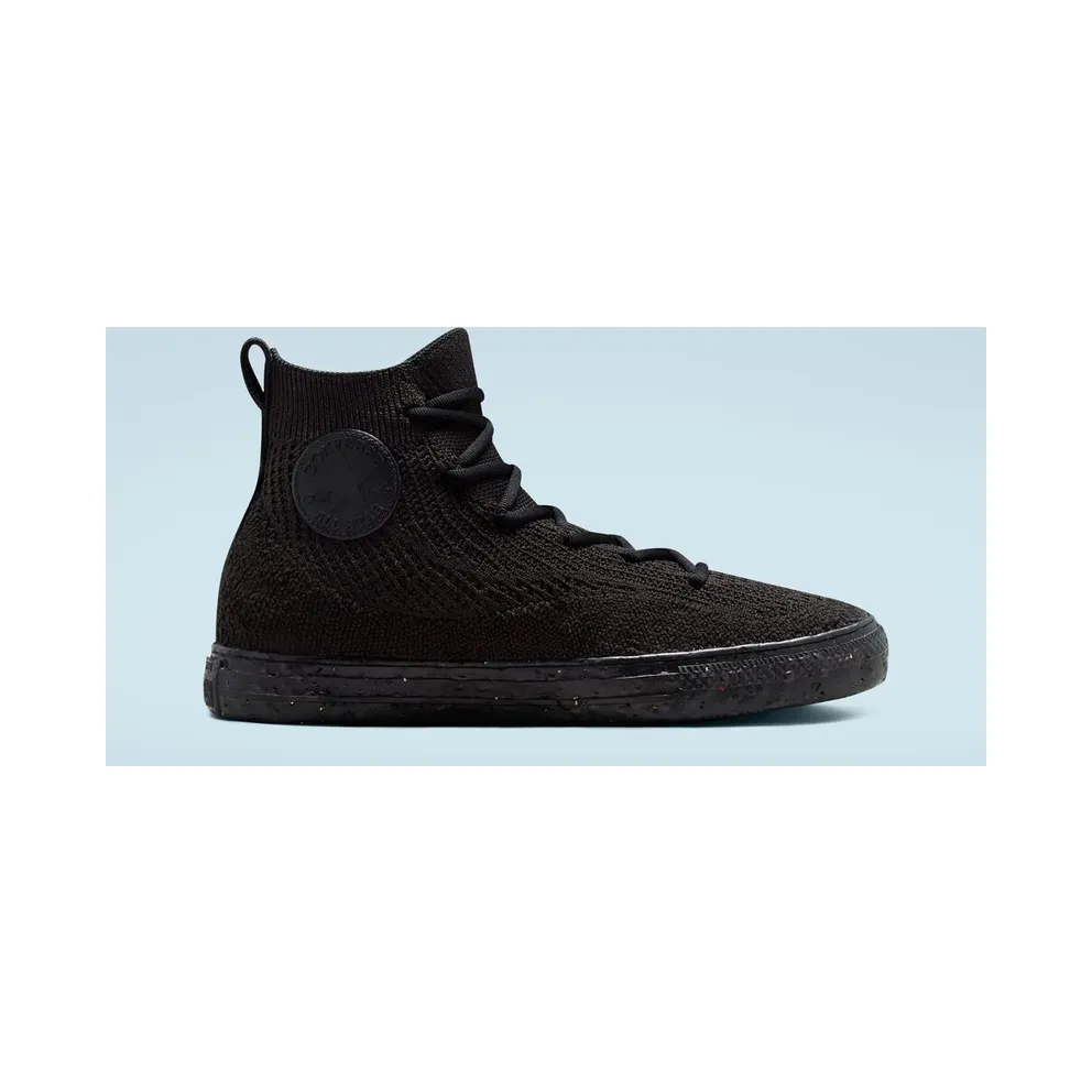 Converse Converse Renew Remix Chuck Taylor All Star Crater Knit Black/Black/lime Twist (172031C)