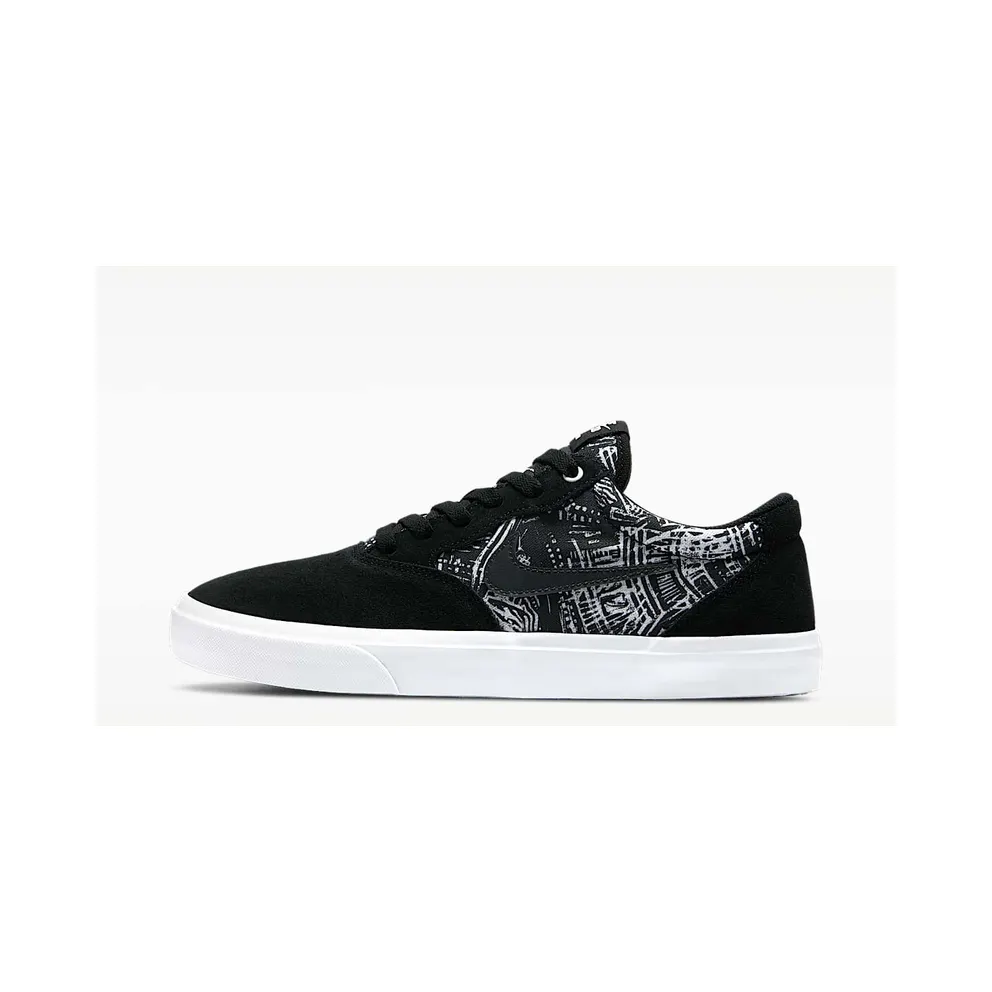 Nike SB Chron Solarsoft Premium Skateboardschuh – Schwarz Schwarz (CK0980-004)