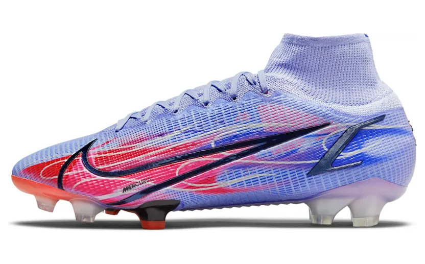Nike Mercurial Superfly 8 FG Kylian Mbappe Flames (Clear Sole) (DB2859-506)