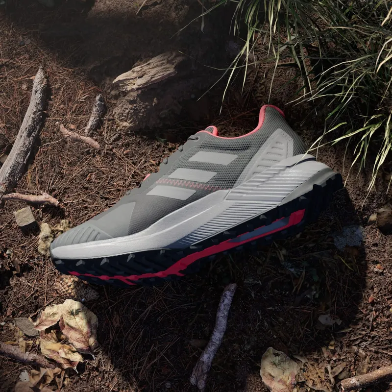 Adidas Terrex Soulstride RAIN.RDY Trail Running Core Black / Grey Four / Solar Red (IF5016)
