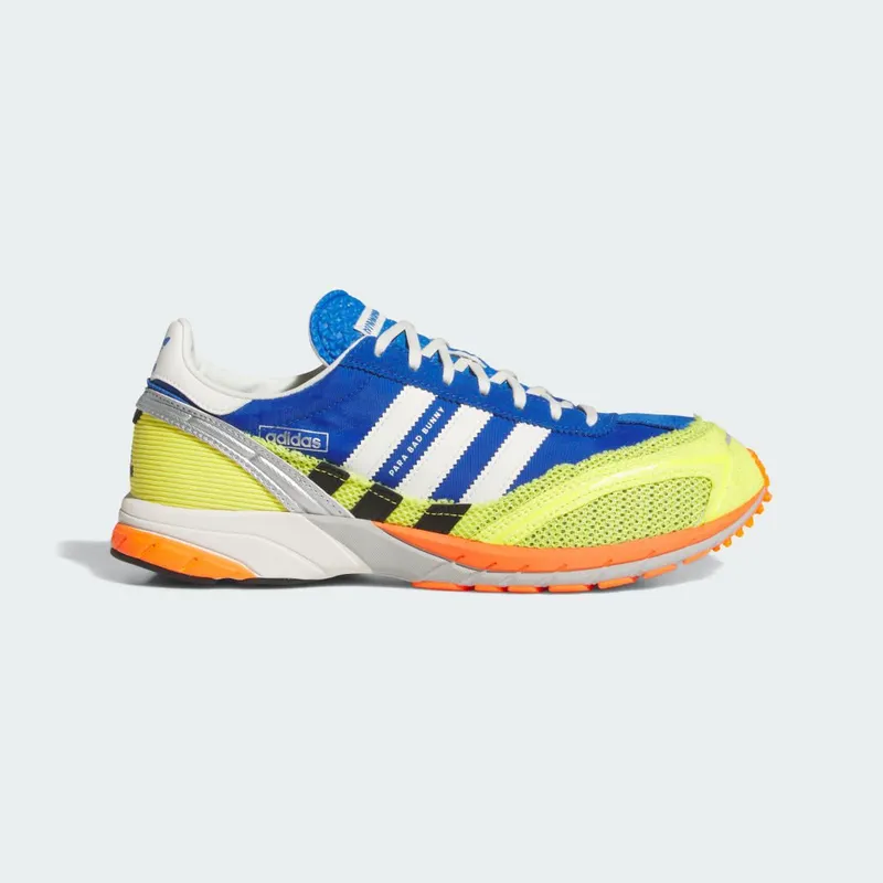 Adidas Bad Bunny Adizero 72 Blue / Core White / Shock Yellow (JQ8757)