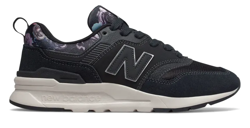 New Balance 997H Floral Black Purple (W) Black/Kite Purple (CW997HXG)