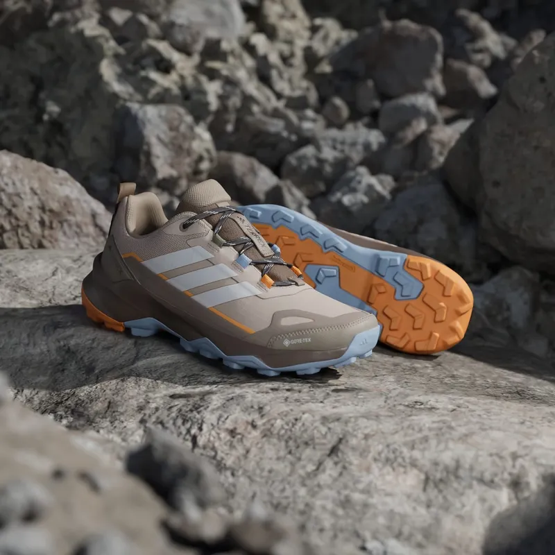 Adidas Terrex Skychaser AX5 GORE-TEX Hikingschoenen Wonder Taupe / Off White / Glow Blue (HP7169)