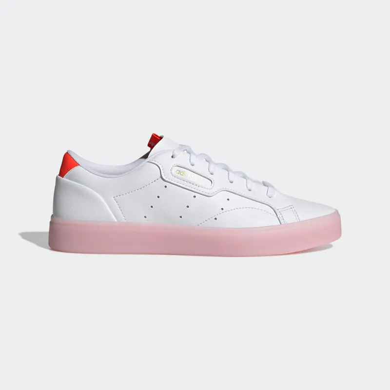 adidas Sleek Cloud White / Clear Pink / Solar Red (H05178)