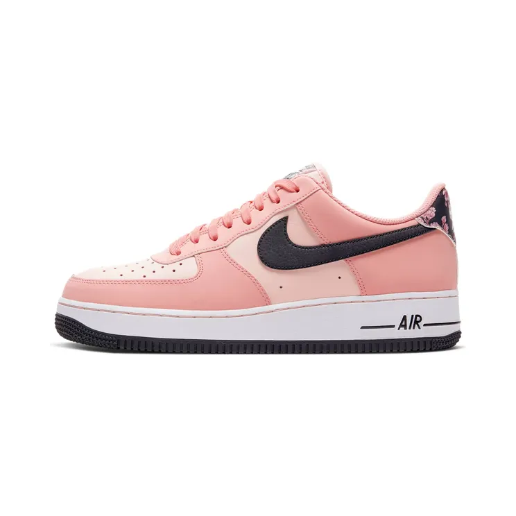 Nike Air Force 1 Low ’07 LE ‘Japanese Cherry Blossoms’ White/Black/Pink Quartz/Galactic Jade (CU6649-100)