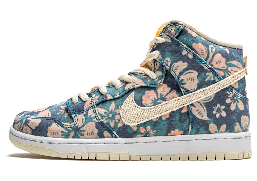 Nike SB Dunk High Hawaii – “Sail / Blue / Green Aqua” (CZ2232-300)