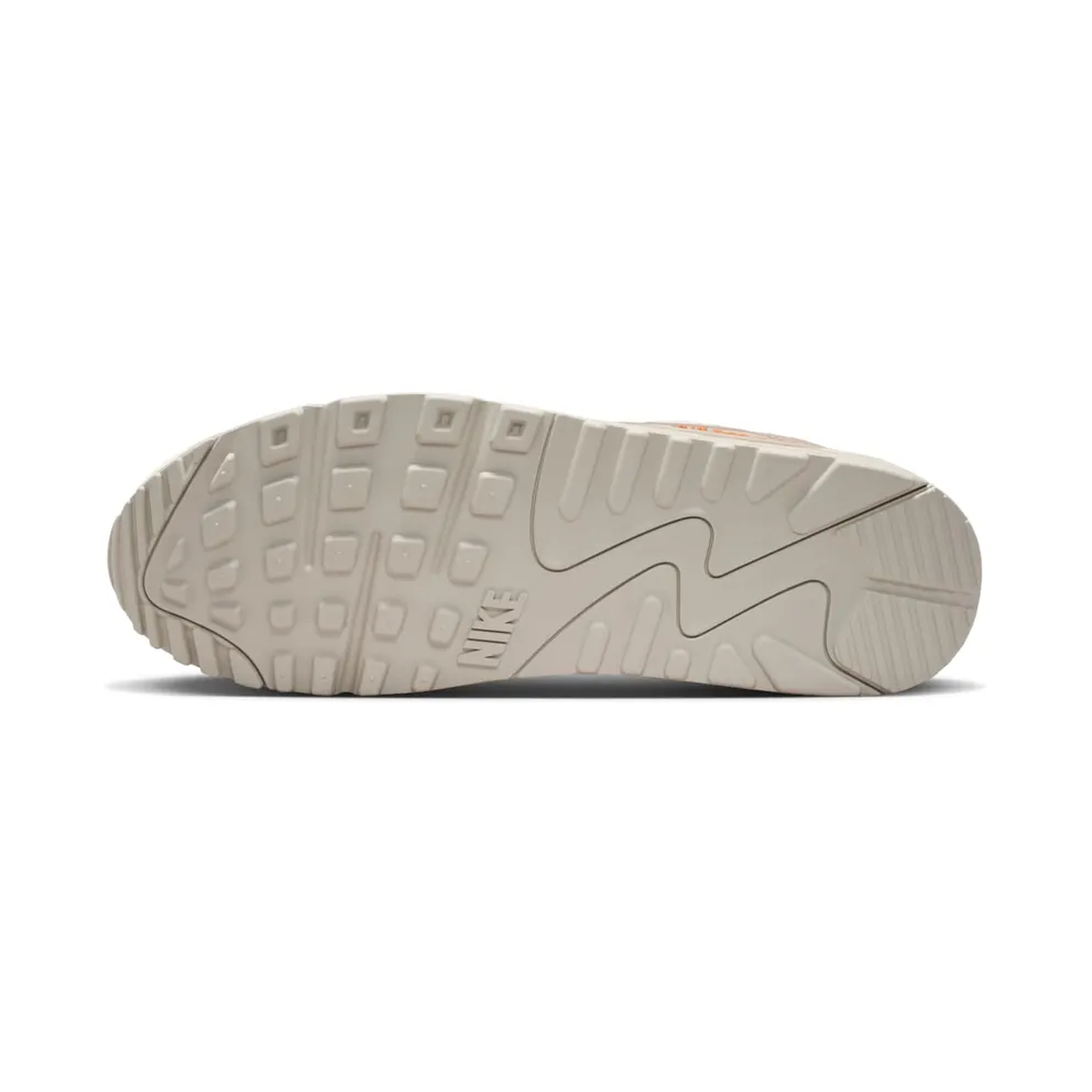 Nike Air Max 90 Premium Phantom Cream II – “Phantom / Cream Ii / Safety Orange / Light Orewood Brown” (IM5759-001)