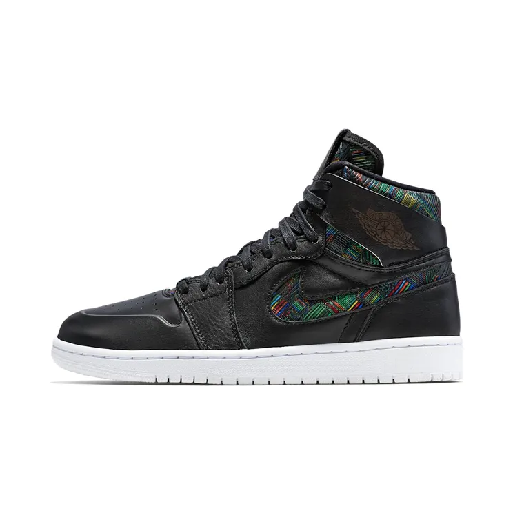 Air Jordan 1 RET High NOUV BHM Black History Month “Black / Voltage Green / White” (836749-045)