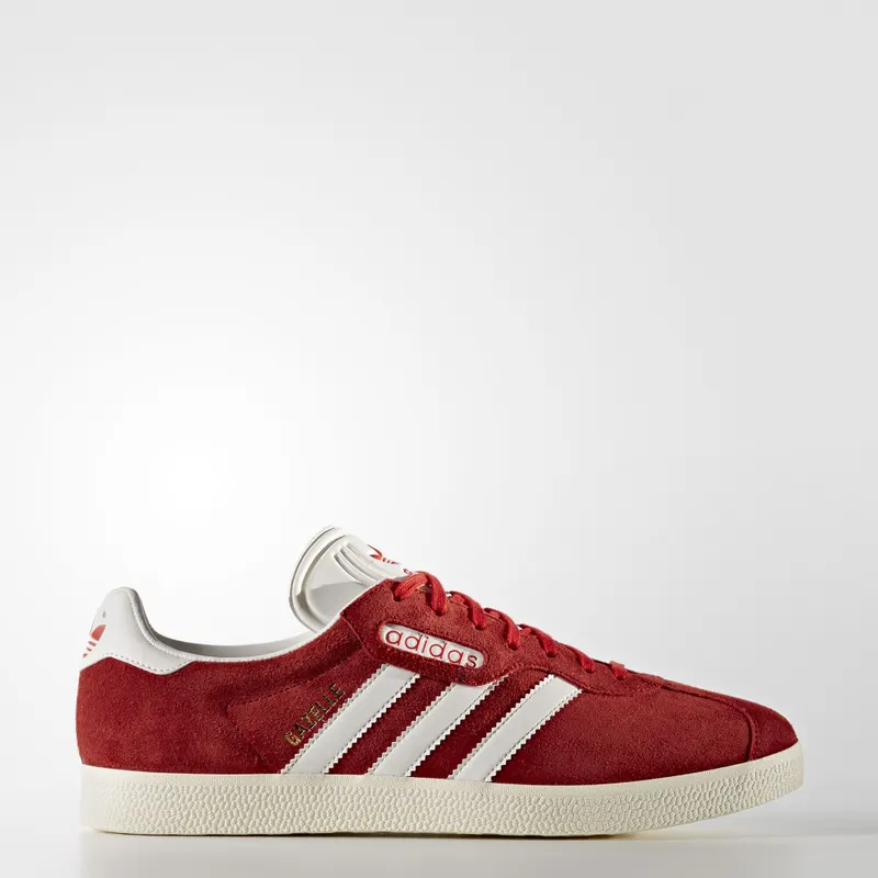 adidas Gazelle Super Red White Gold (BB5242)