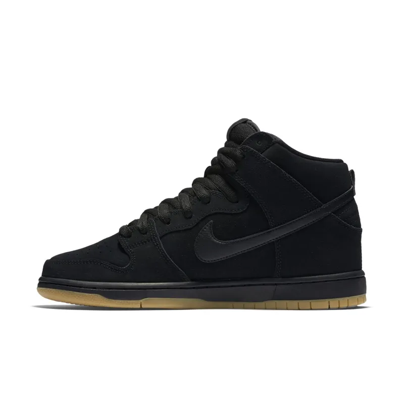 Nike Dunk High SB Black Gum (2016) Black/Black-Gum Light Brown (305050-029)