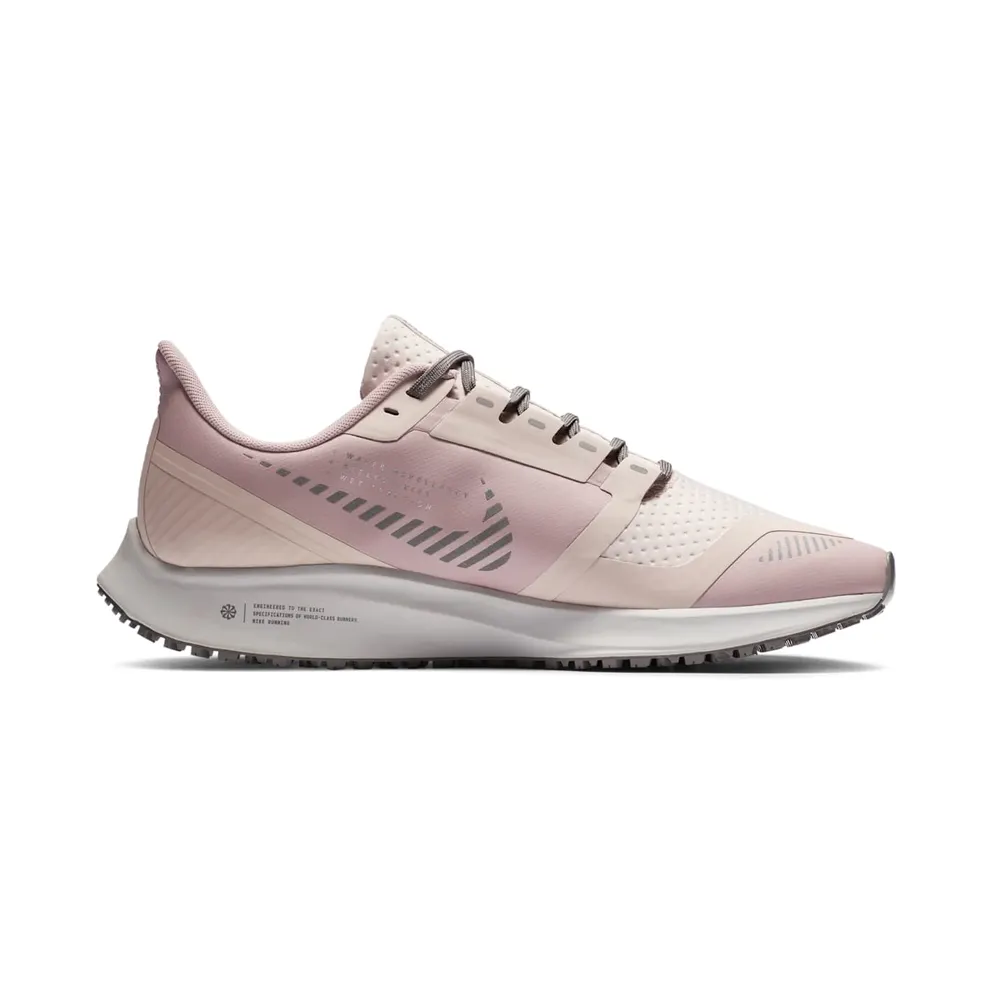 Nike Air Zoom Pegasus 36 Shield “Plum Chalk / Barely Rose / Platinum Tint / Black” (AQ8006-500)