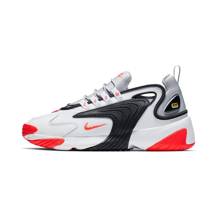 Nike Zoom 2K “White / Wolf Grey / Black / Infrared 23” (AO0269-105)
