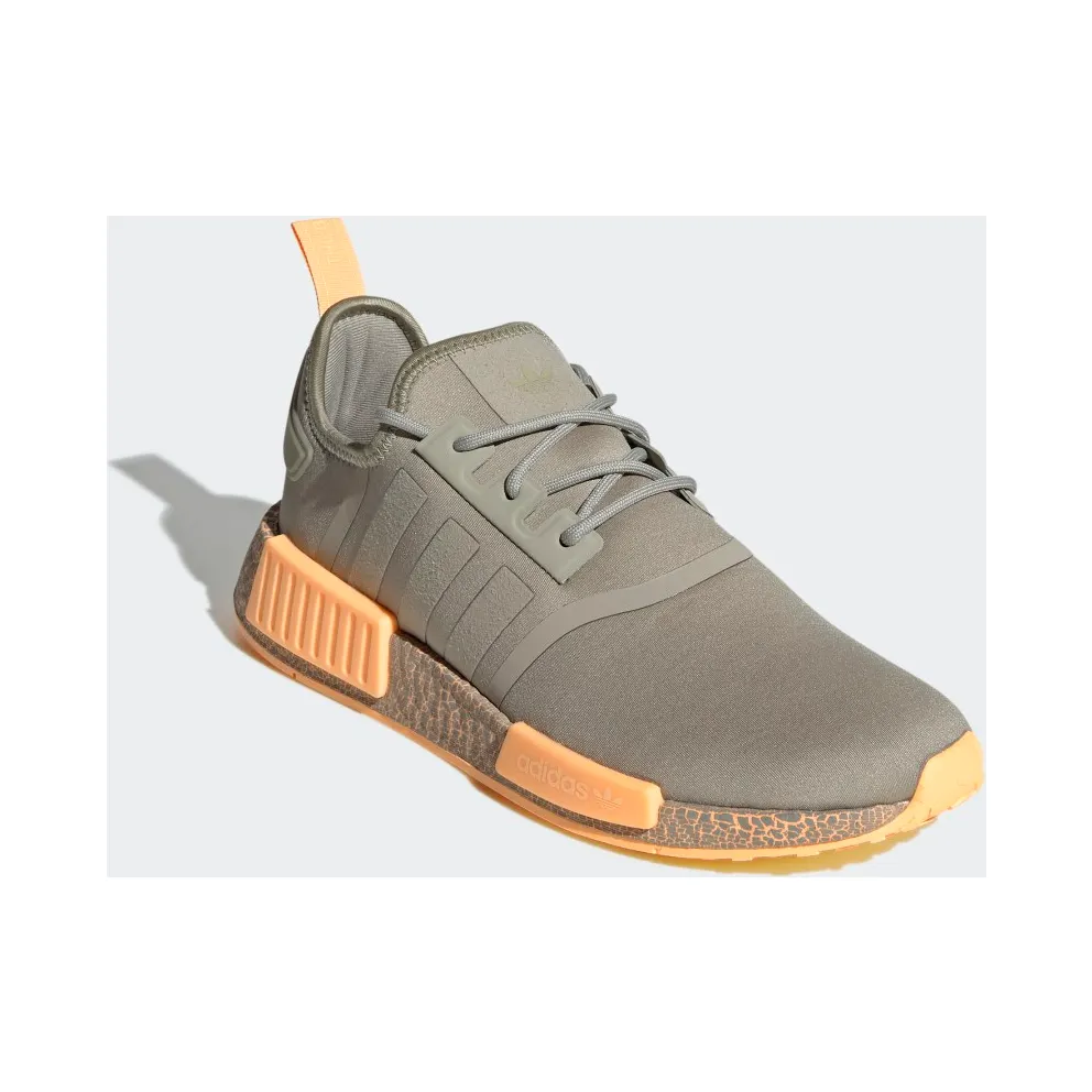 Adidas NMD_R1 Feather Grey / Feather Grey / Acid Orange (GW5632)