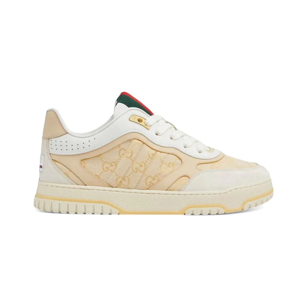 Gucci Re-Web Sneaker GG Canvas Ivory Beige (824221 AADJA 9572)
