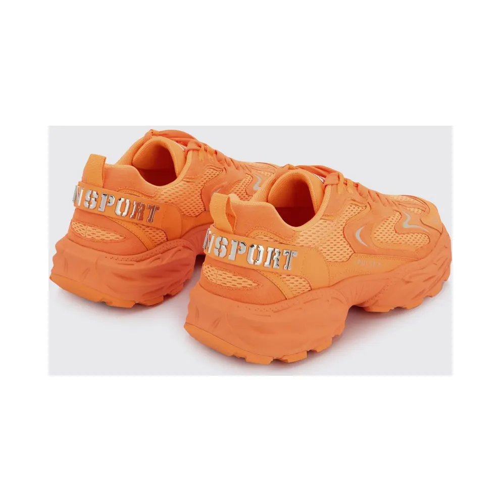 Plein Sport Pulse X Mesh and Leather Orange (SAFSUSC0931STE003N86)