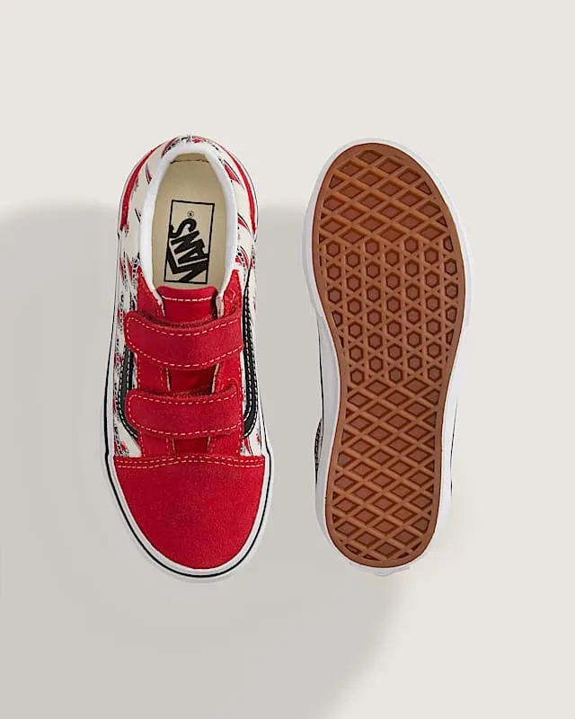 Vans Old Skool Red / Black / White (VN000CYAJV6)