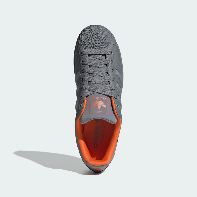 Adidas Superstar II Grey / Grey / Orange (JS2835)