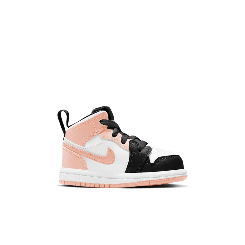 Jordan 1 Mid Arctic Orange Black Toe (TD) (640735-133)