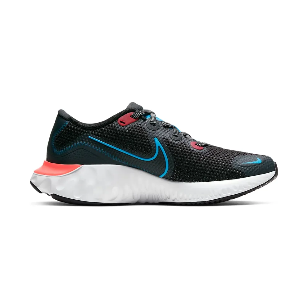 Nike Renew Run Black Laser Blue (GS) Black/Laser Crimson/Dark Smoke (CT1430-090)
