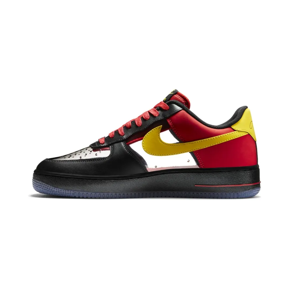 Nike Air Force 1 Low Kyrie Irving Black Red Black/Tour Yellow-University Red (687843-001)