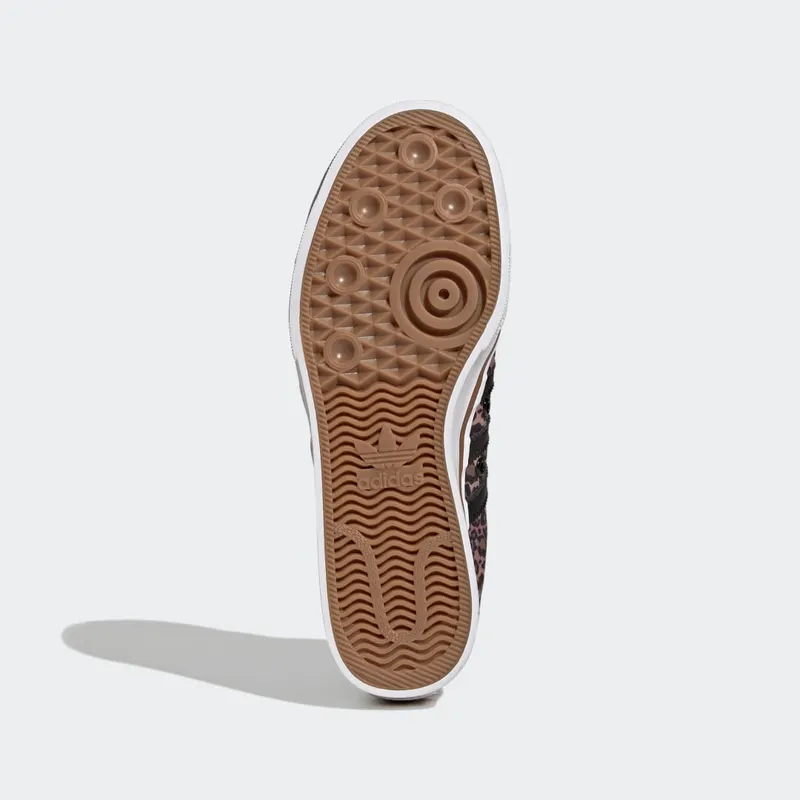 Adidas Nizza Platform Mid Core Black / Cloud White / Wild Brown (GY9531)