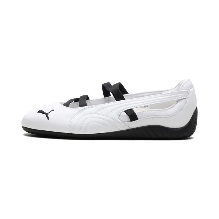 Puma Speedcat Ballet Leather “White Black” (403587-01)
