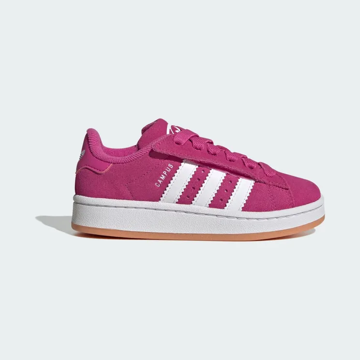 Adidas Campus 00s Comfort Closure met Elastische Veters Kids Semi Lucid Fuchsia / Cloud White / Gum (JR7420)