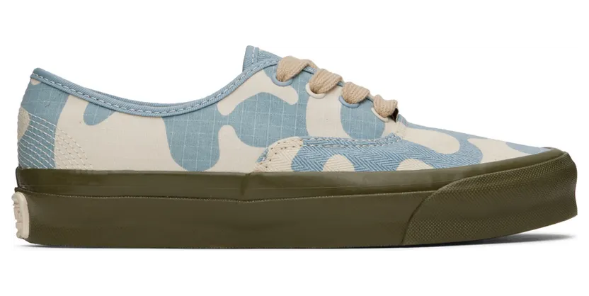 Vans Off-White & Blue OG Style 50 Sneakers (VN0A5FC6BLU1)