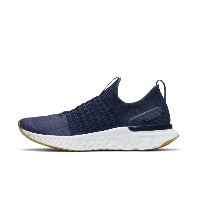 Nike React Phantom Run Flyknit 2 College Navy College Navy/Blue Fox/Light Silver (CJ0277-401)