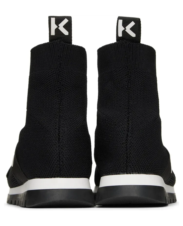 Kenzo Kids Black Sock Sneakers (K59034) (2)