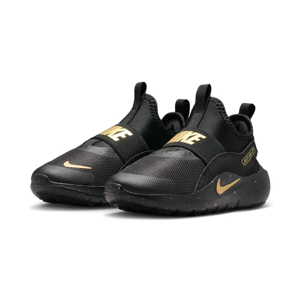 Nike Flex Runner 4 Black Metallic Gold (IM6736-001)